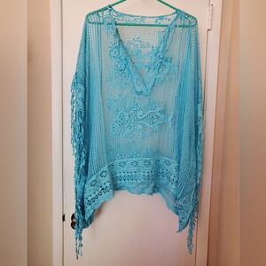 Women's Lacy Poncho